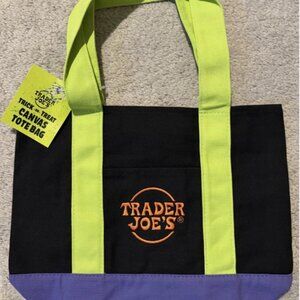 Trader Joe's Mini Tote Halloween Bag New with Tags